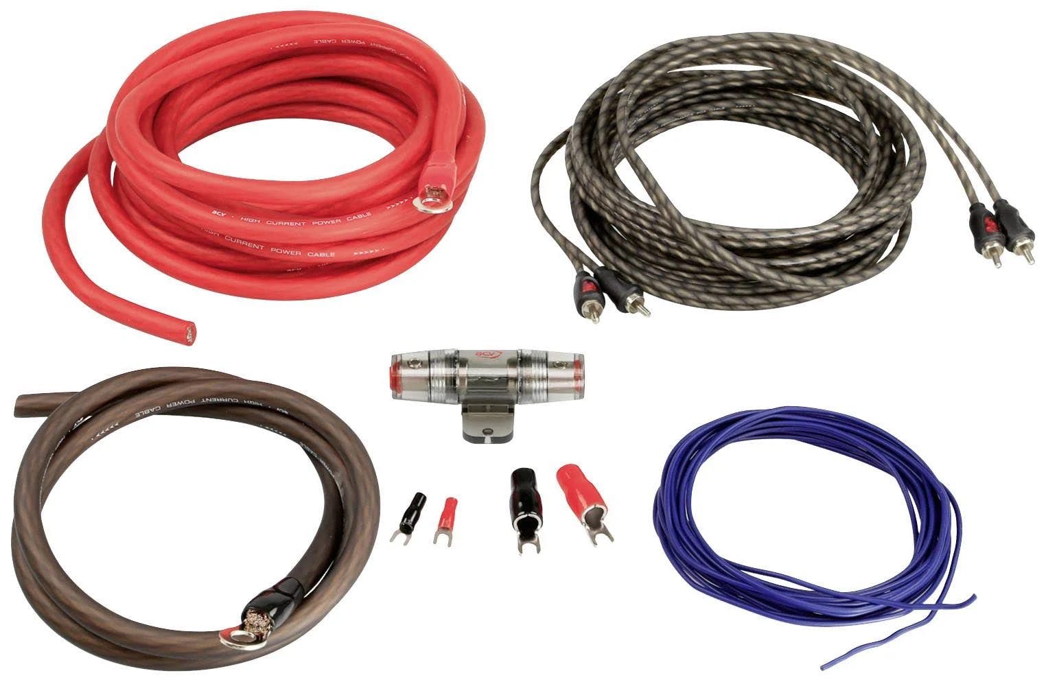 Komplet kablov za vgradnjo avtoojačevalca ACV LK-20 - 20 mm2